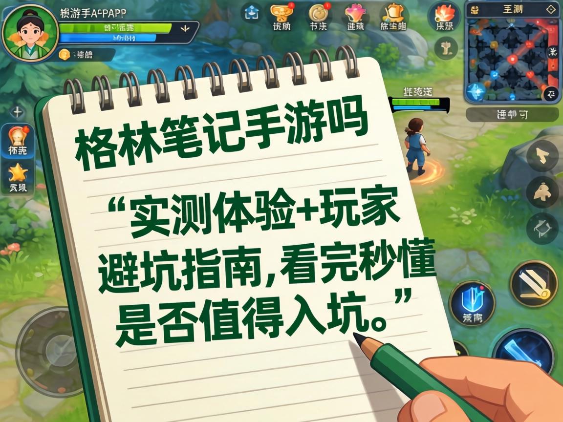 格林笔记是手游吗？实测体验+玩家避坑指南，看完秒懂是否值得入坑