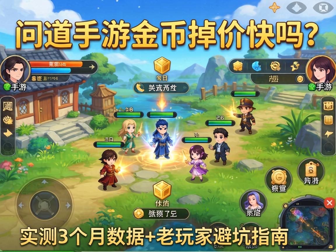 问道手游金币掉价快吗？实测3个月数据+老玩家避坑指南