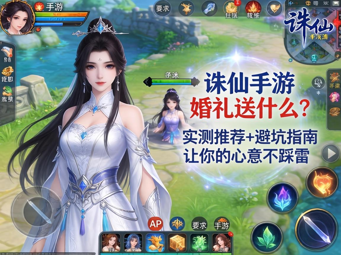 诛仙手游婚礼送什么？实测推荐+避坑指南，让你的心意不踩雷！