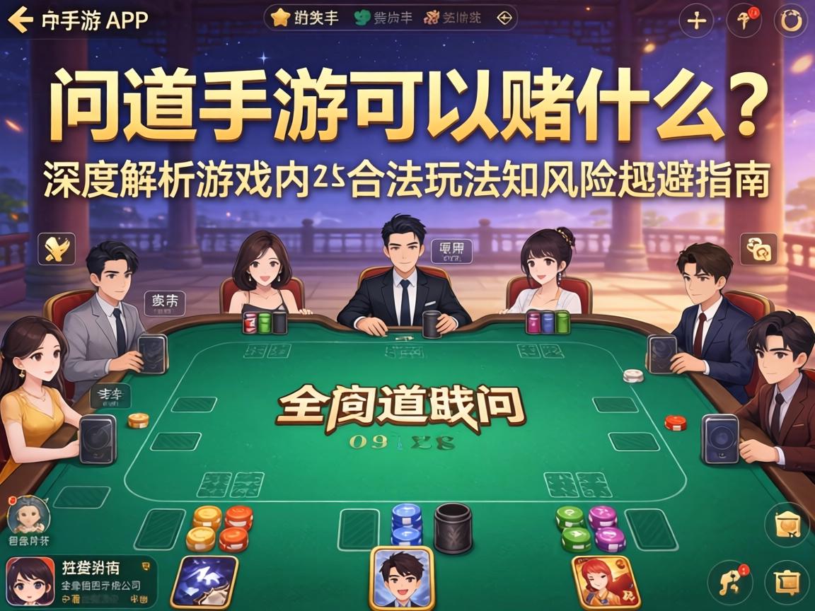 问道手游可以赌什么？深度解析游戏内合法玩法与风险规避指南