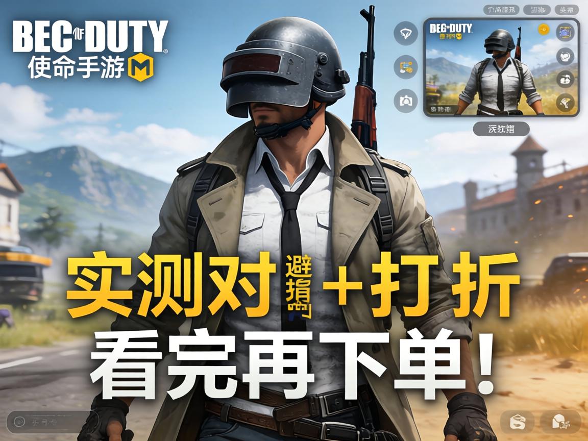 使命召唤手游风衣打折吗？实测对比+玩家避坑指南，看完再下单！