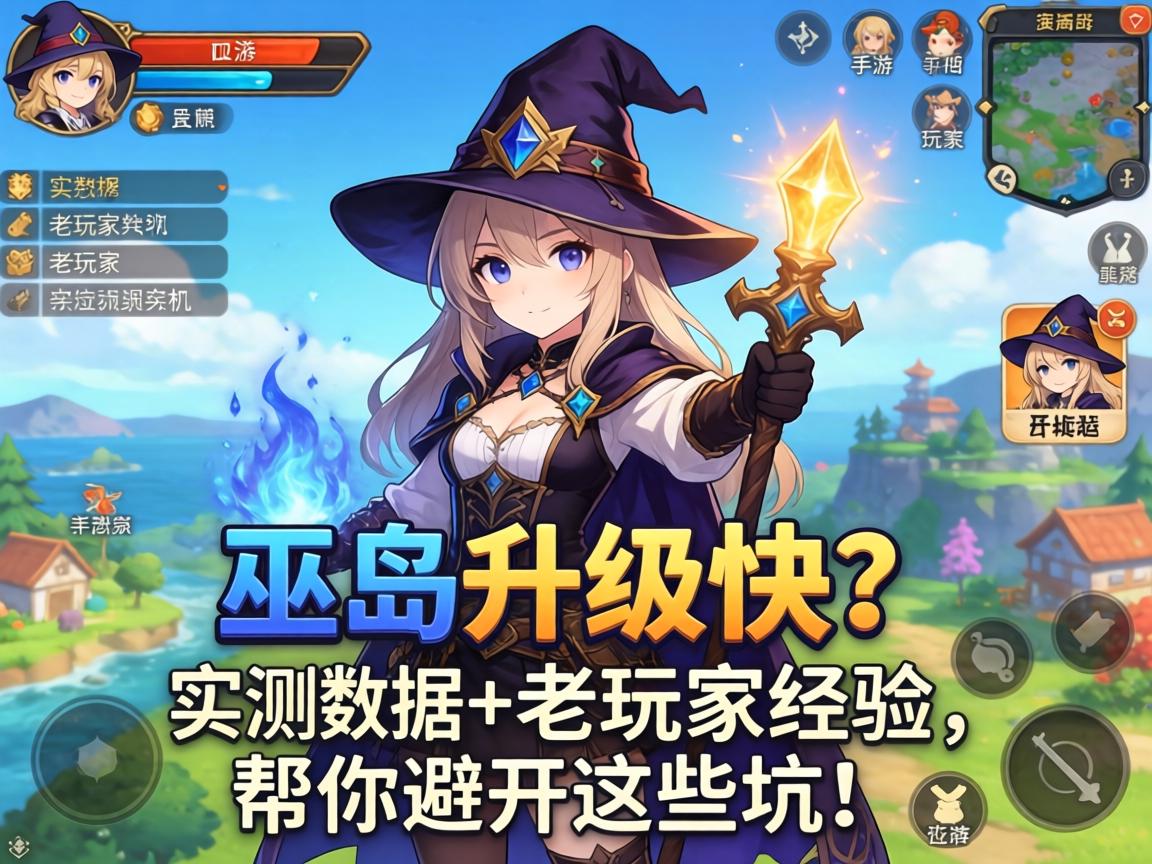 冒险岛手游巫师升级快吗？实测数据+老玩家经验，帮你避开这些坑！
