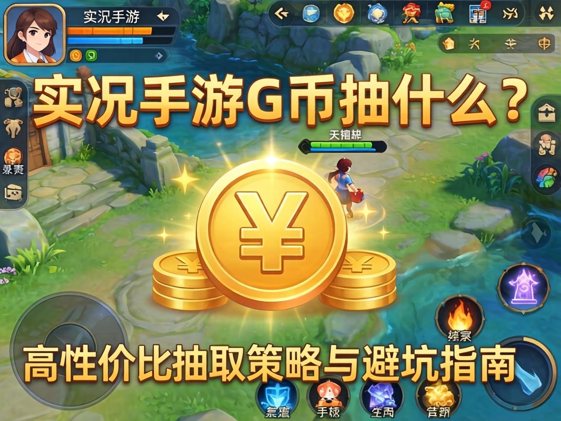 实况手游G币抽什么？高性价比抽取策略与避坑指南