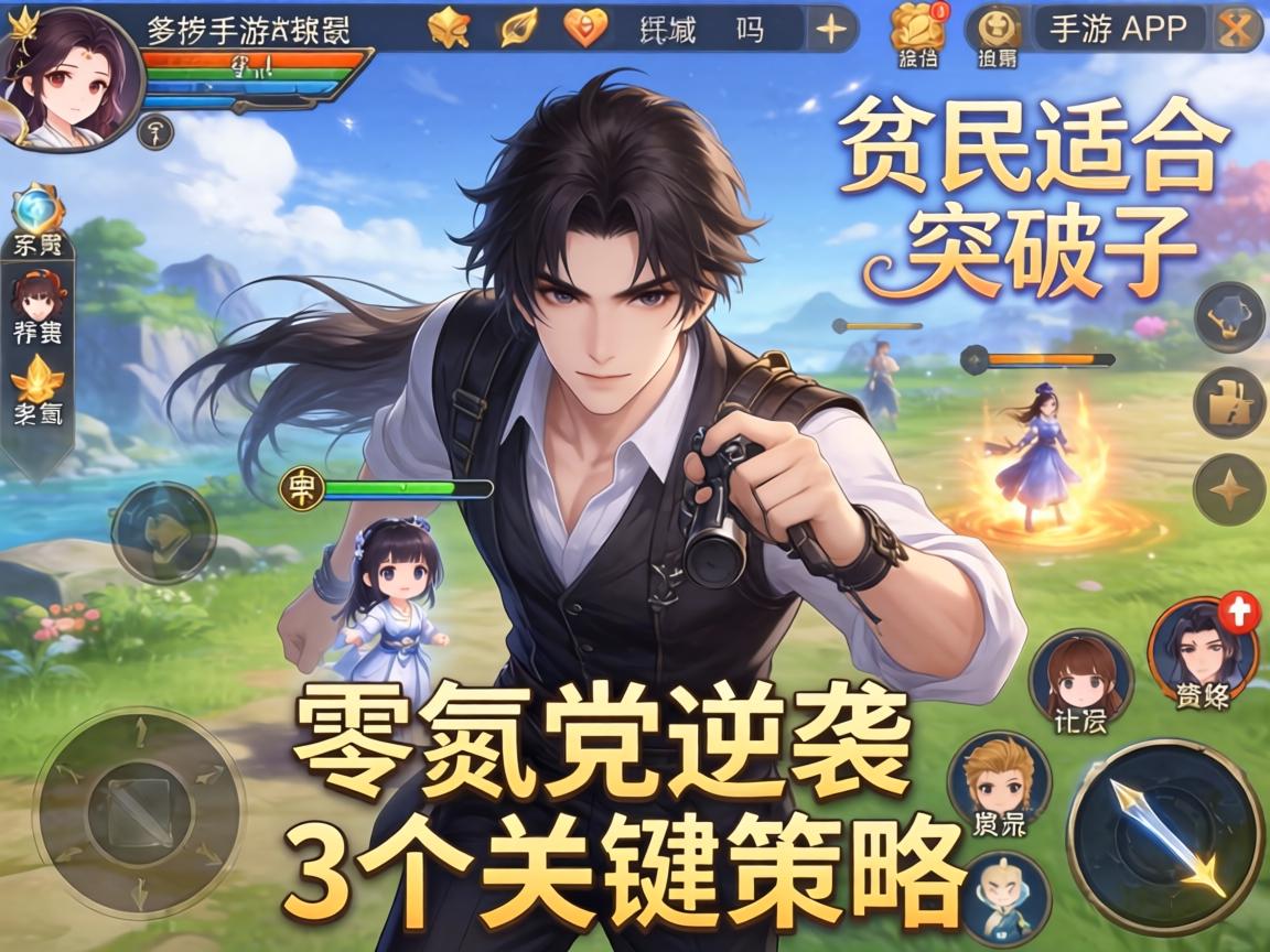 梦幻手游贫民适合突破吗？零氪党逆袭的3个关键策略