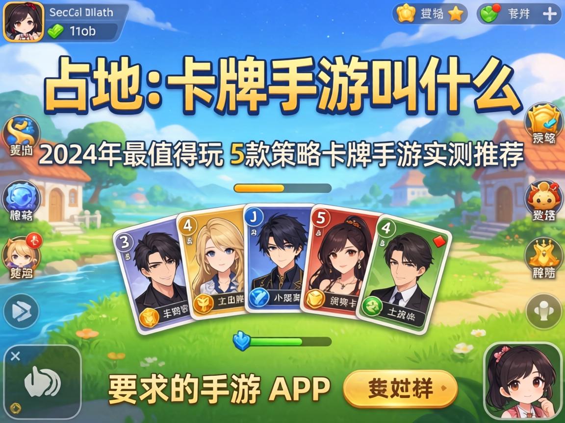 2024年最值得玩的5款策略卡牌手游实测推荐