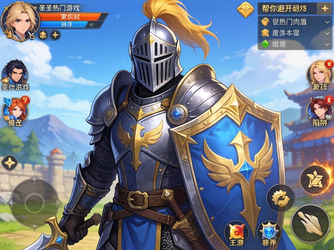 横版手游有圣骑士吗