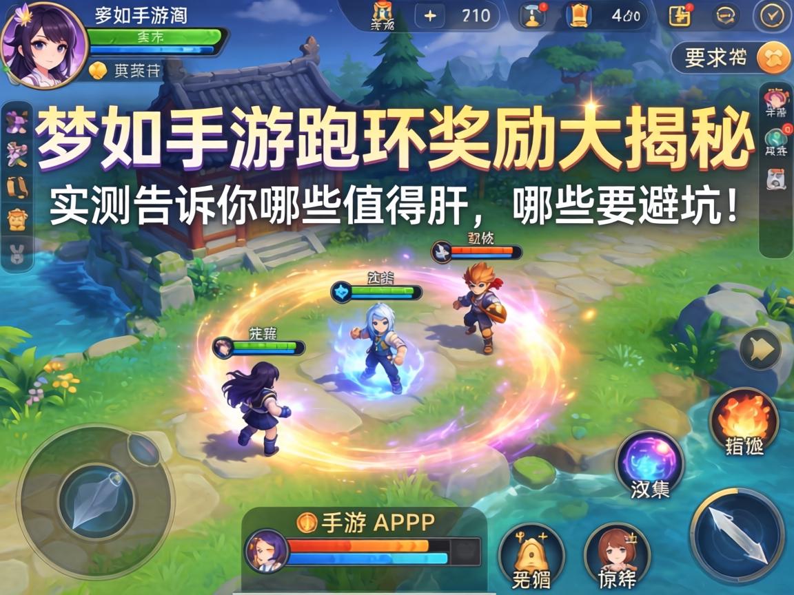 梦幻手游跑环奖励大揭秘