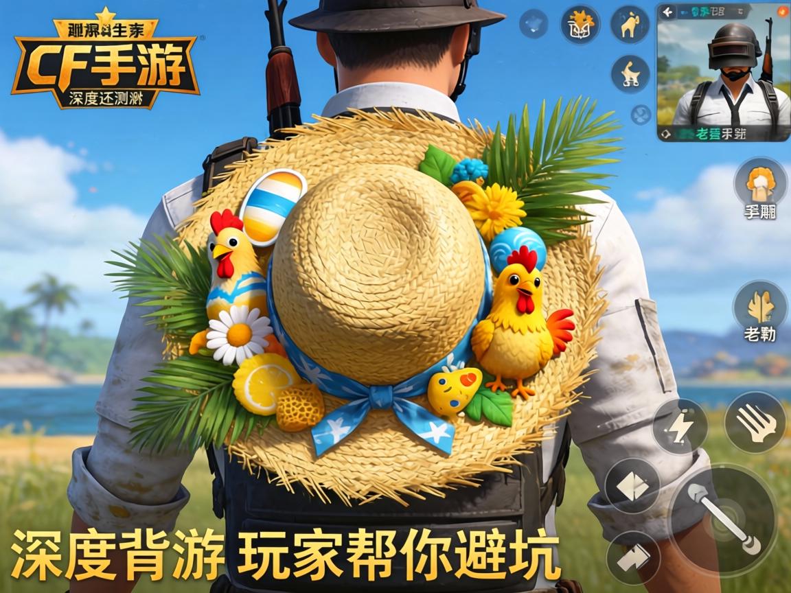 CF手游草帽背饰深度实测