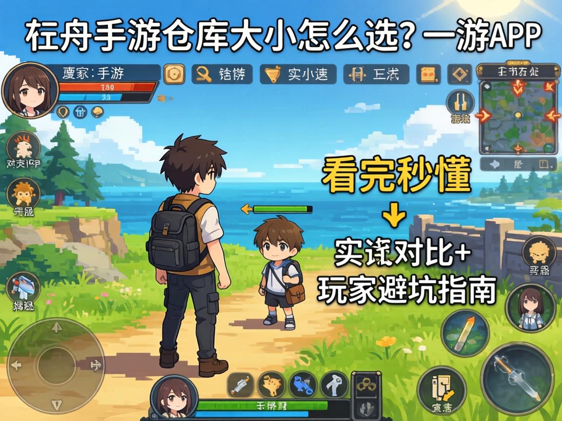 方舟手游仓库大小怎么选