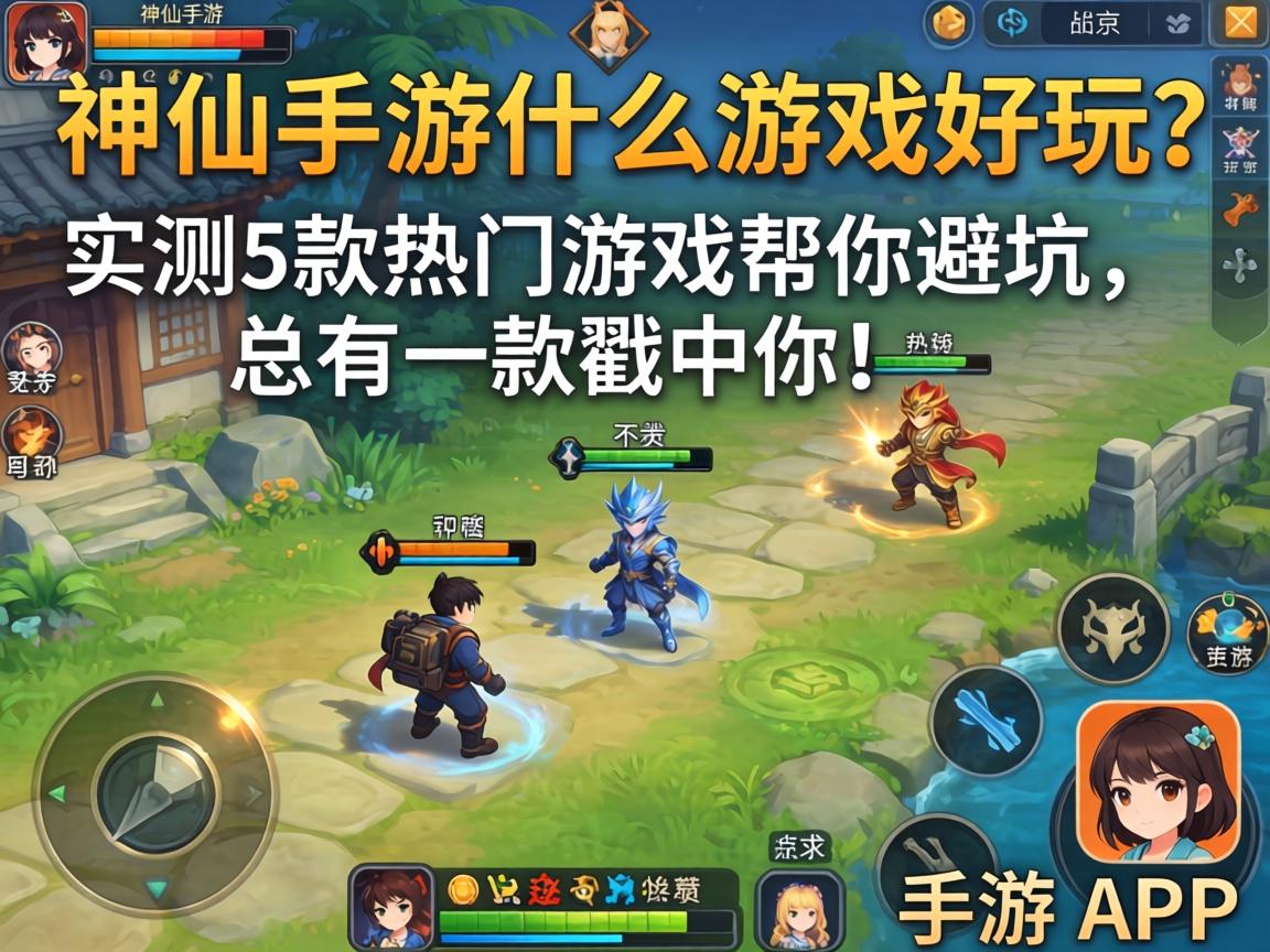 实测5款热门游戏帮你避坑