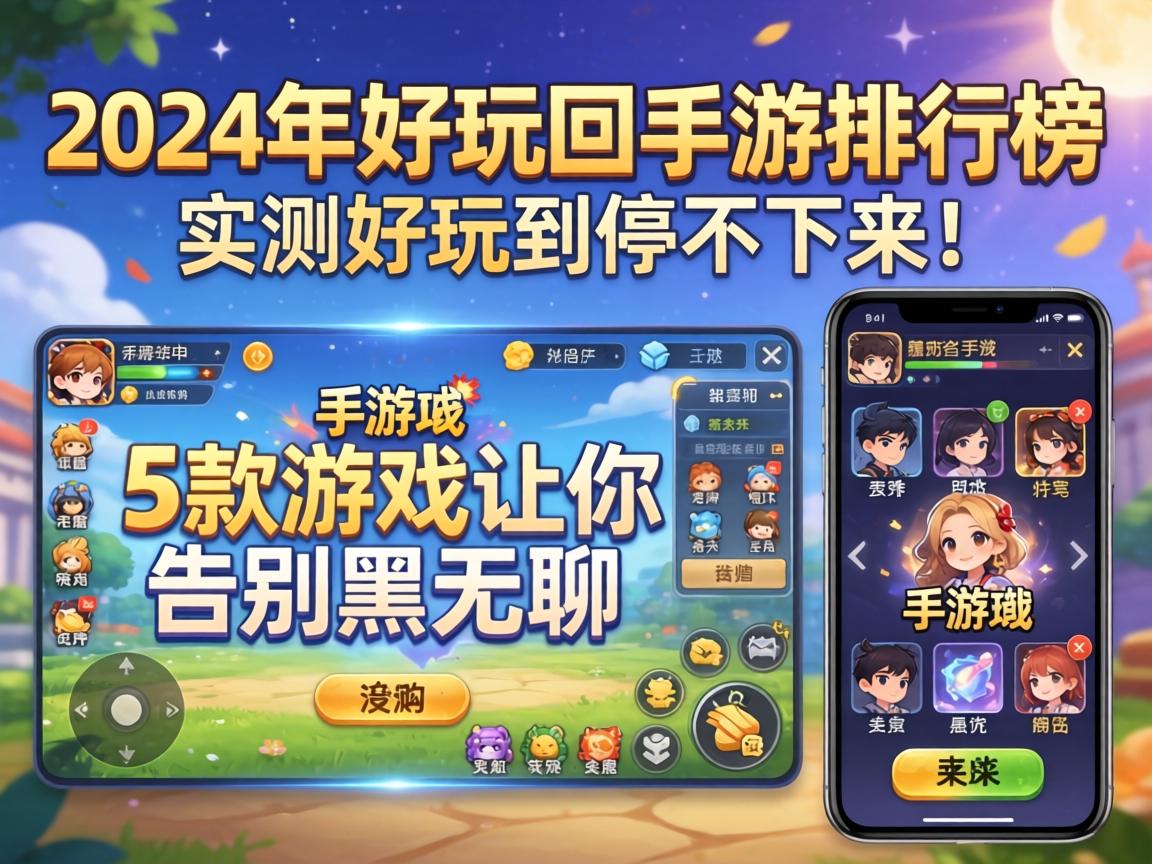 2024年好玩的的手游排行榜