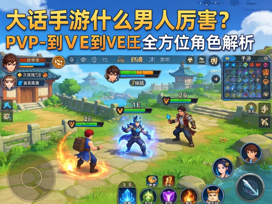 从PVP到PVE的全方位角色解析