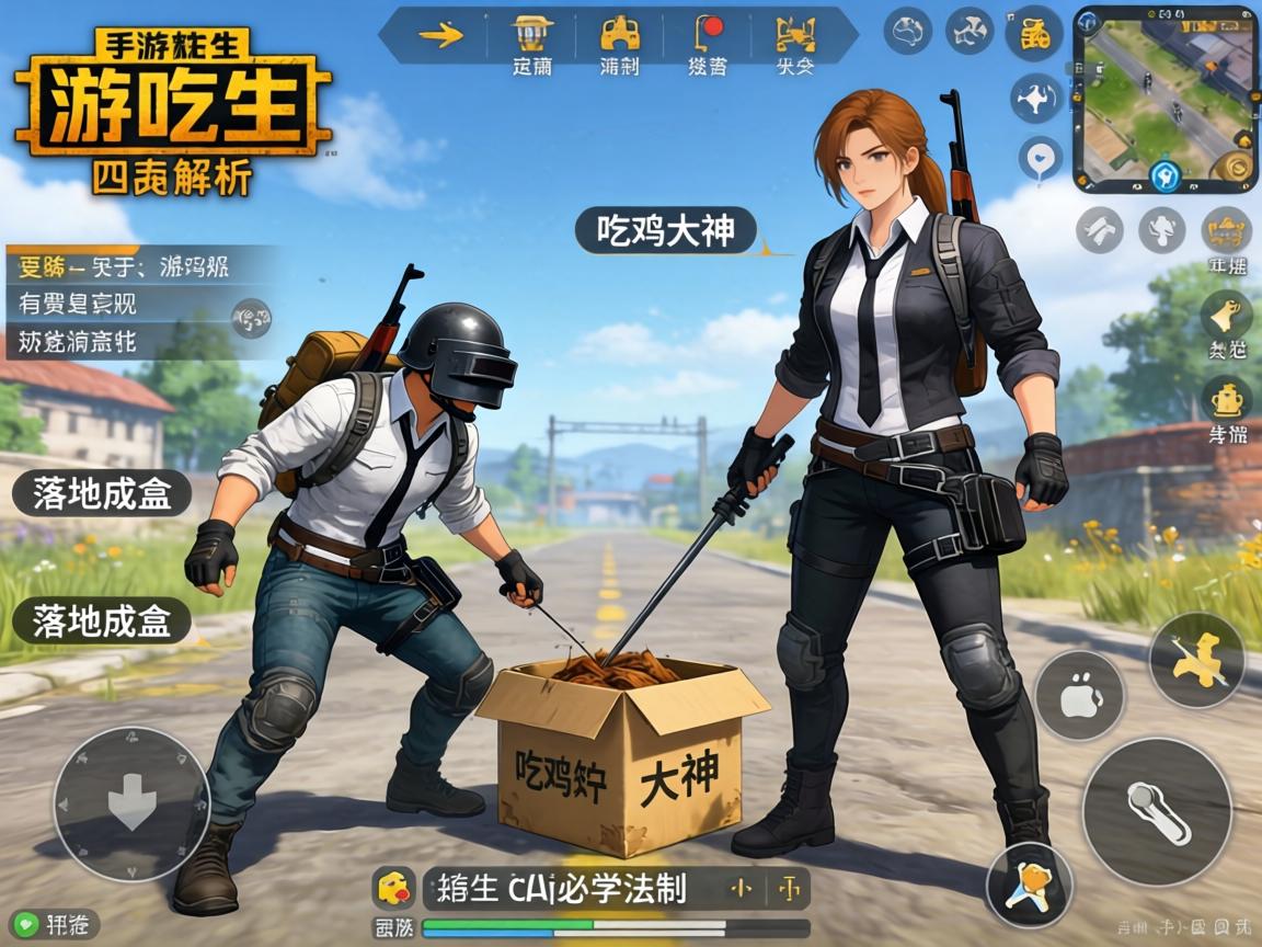 从落地成盒到吃鸡大神的必学法则