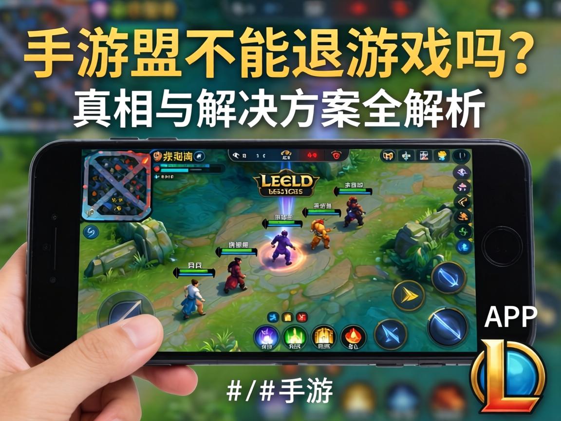 手游LOL不能退游戏吗