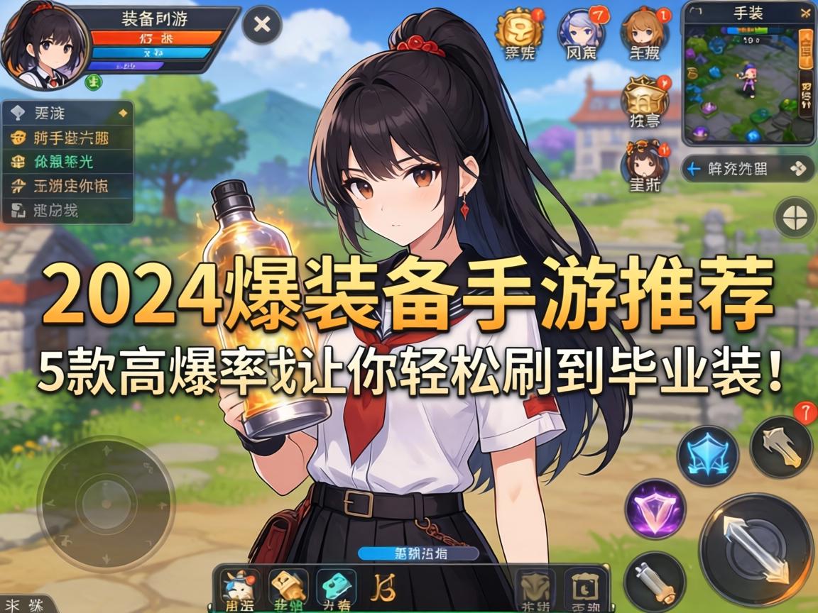 这5款高爆率游戏让你轻松刷到毕业装