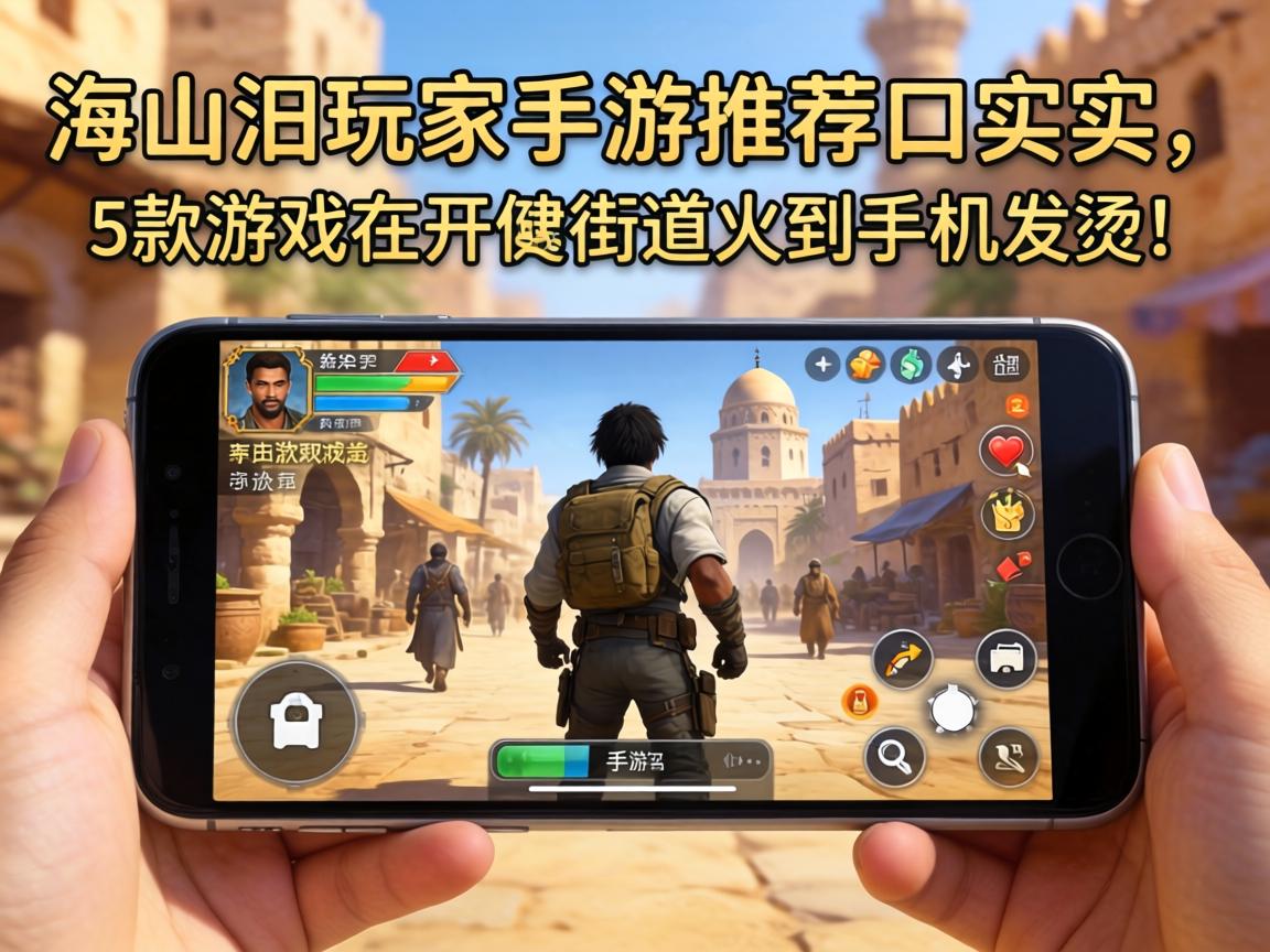 这5款游戏在开罗街头火到手机发烫
