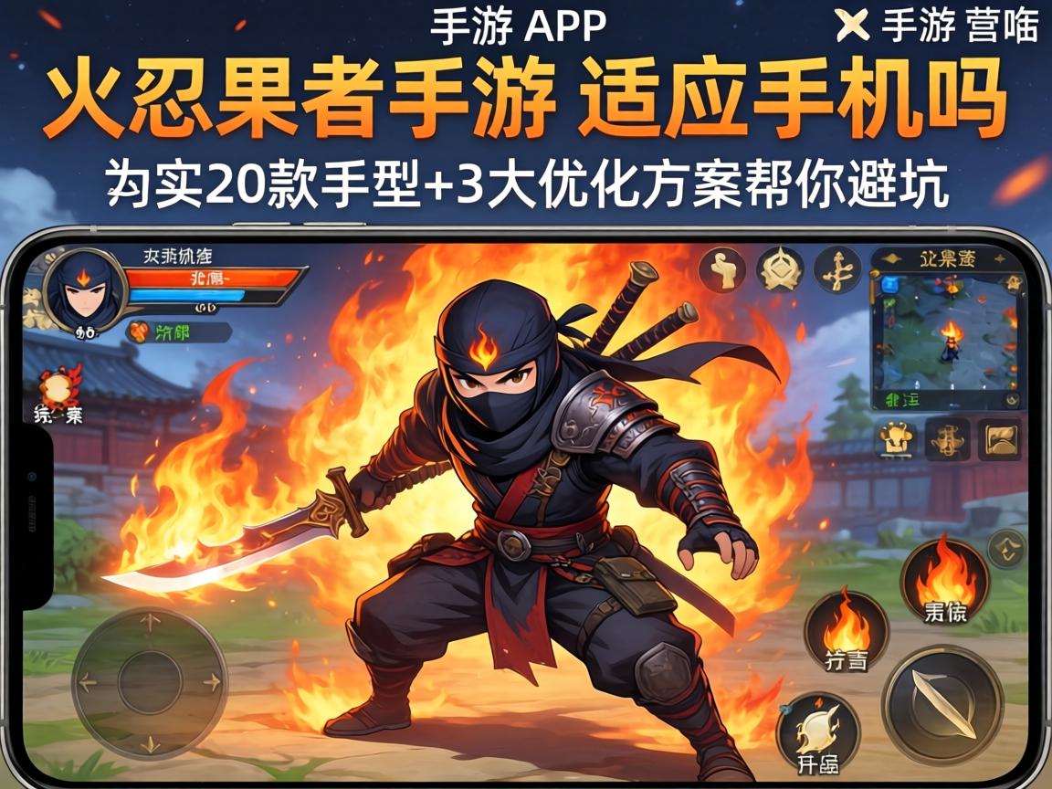 火忍者手游适配手机吗