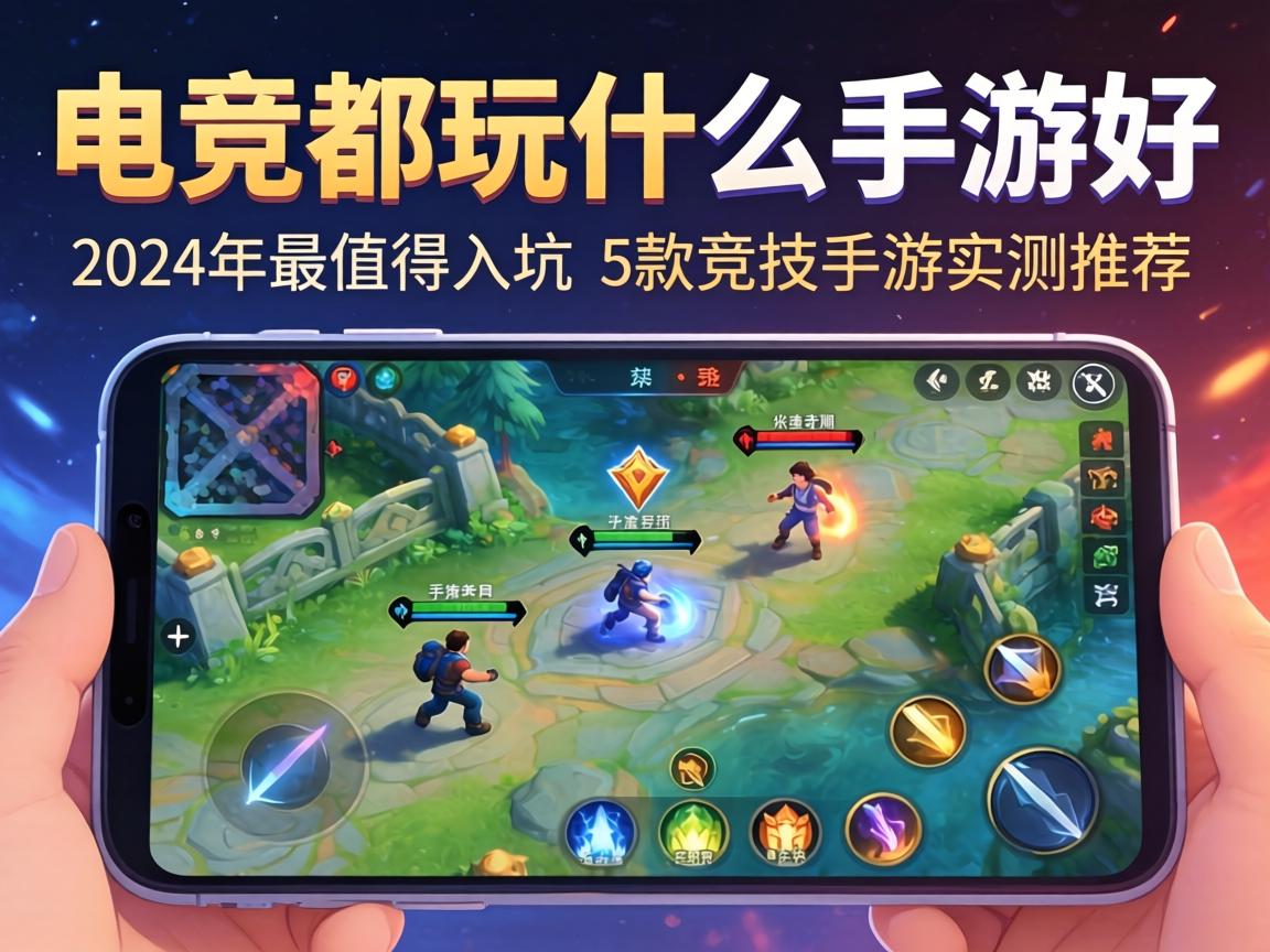 2024年最值得入坑的5款竞技手游实测推荐