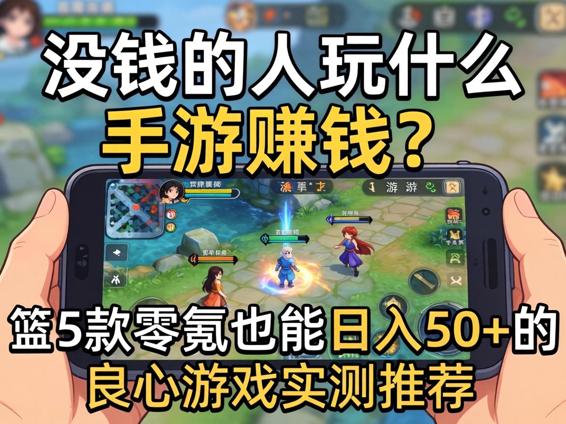 没钱的人玩什么手游赚钱
