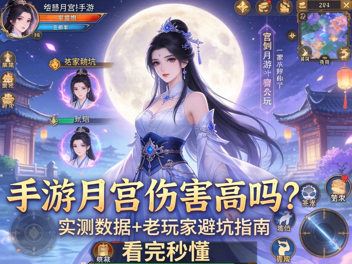 梦幻手游月宫伤害高吗