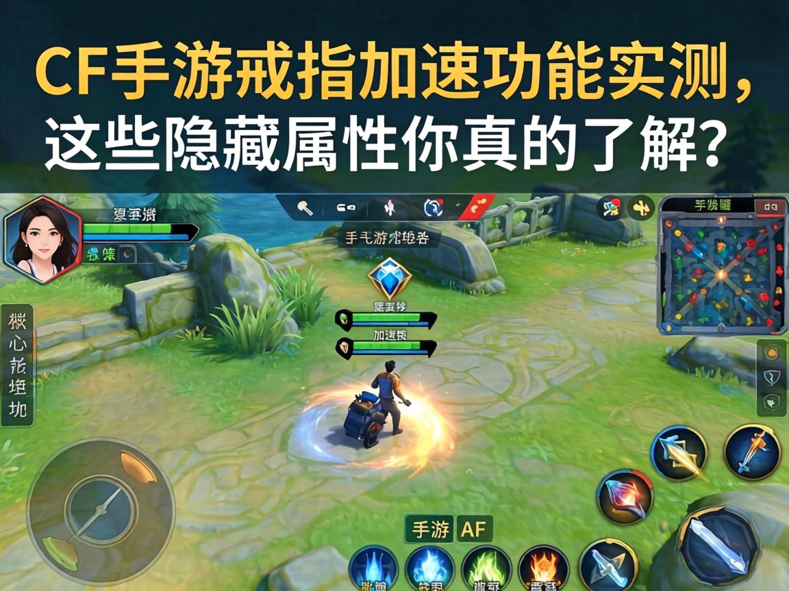 CF手游戒指加速功能实测