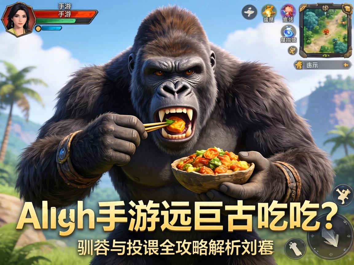 方舟手游远古巨猿吃什么