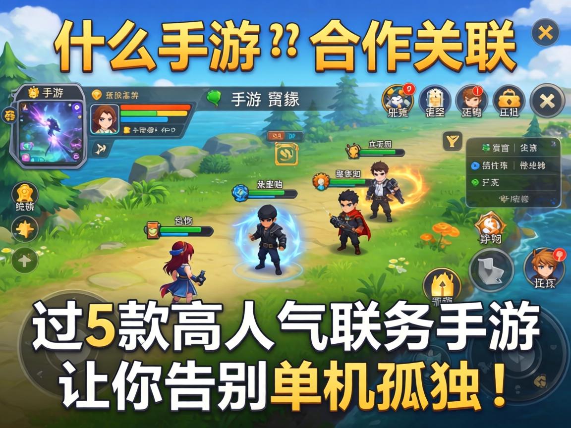 这5款高人气联机手游让你告别单机孤独