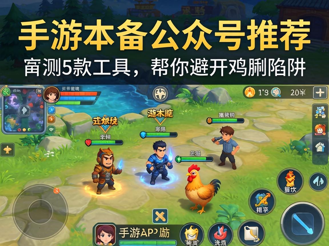 手游备胎公众号推荐