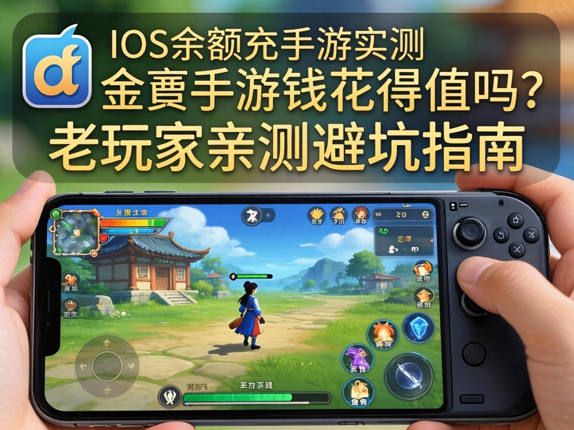 iOS余额充手游实测