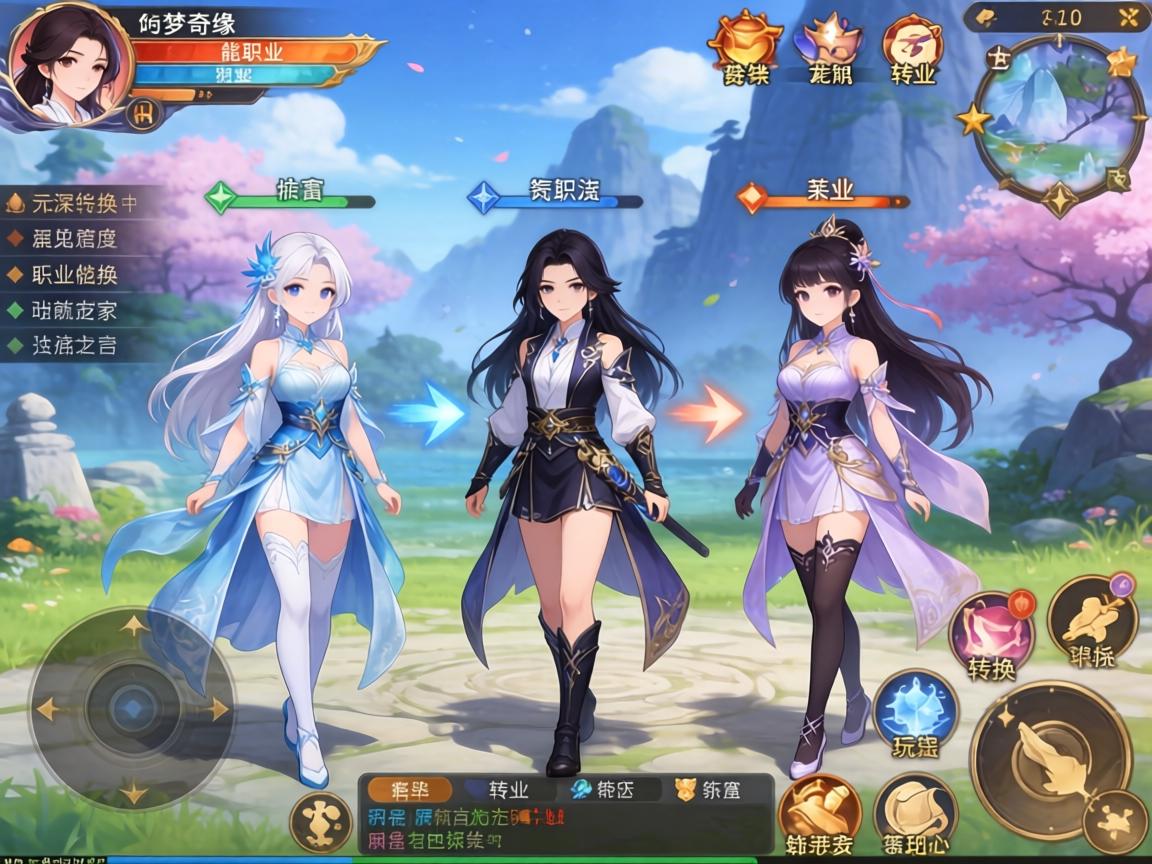 深度解析职业转换机制与玩法策略