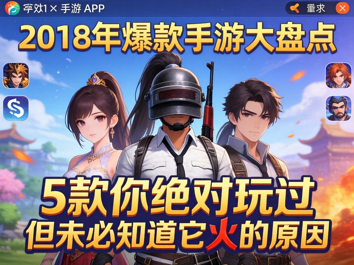 这5款你绝对玩过但未必知道它火的原因