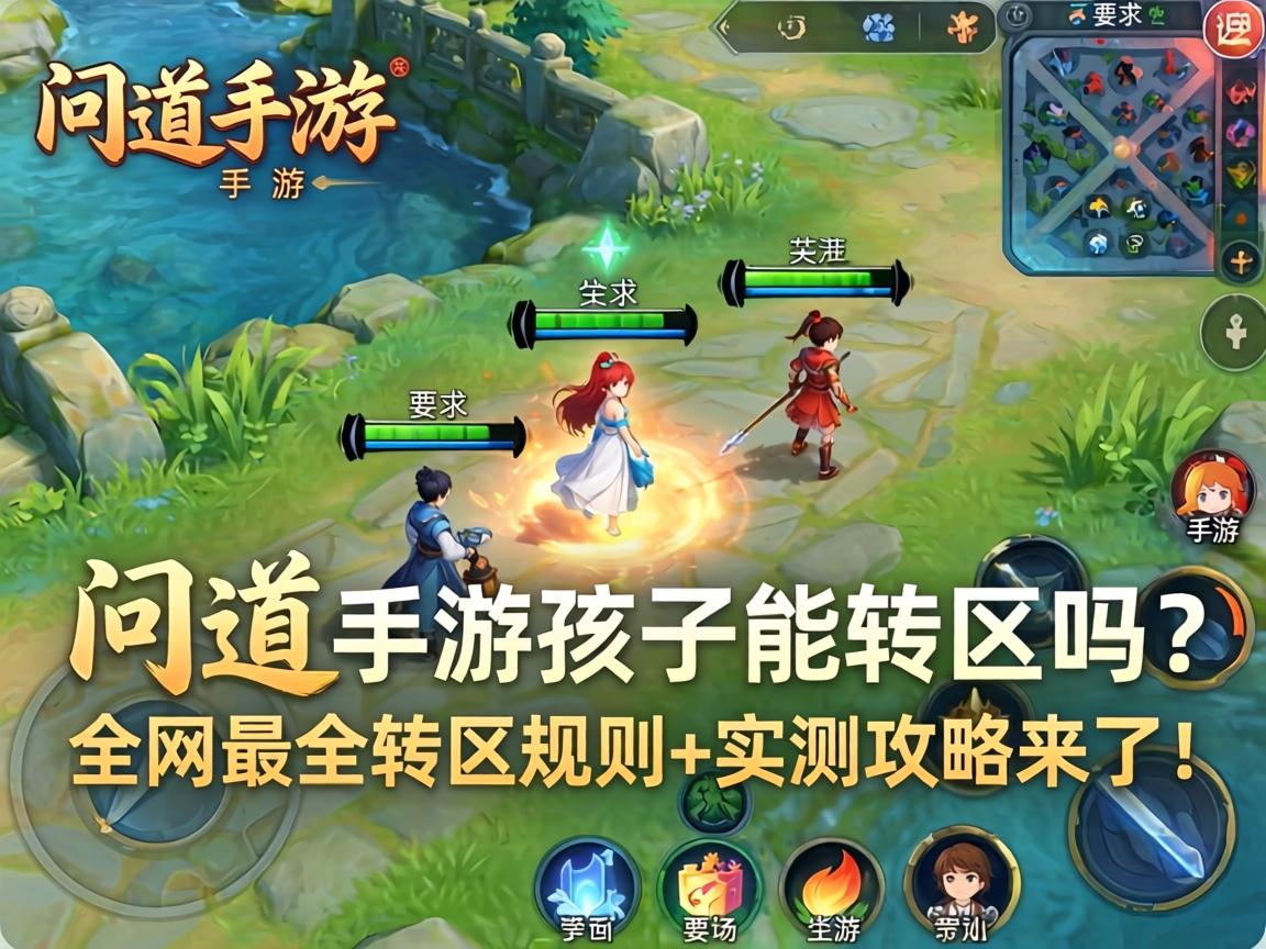 问道手游孩子能转区吗