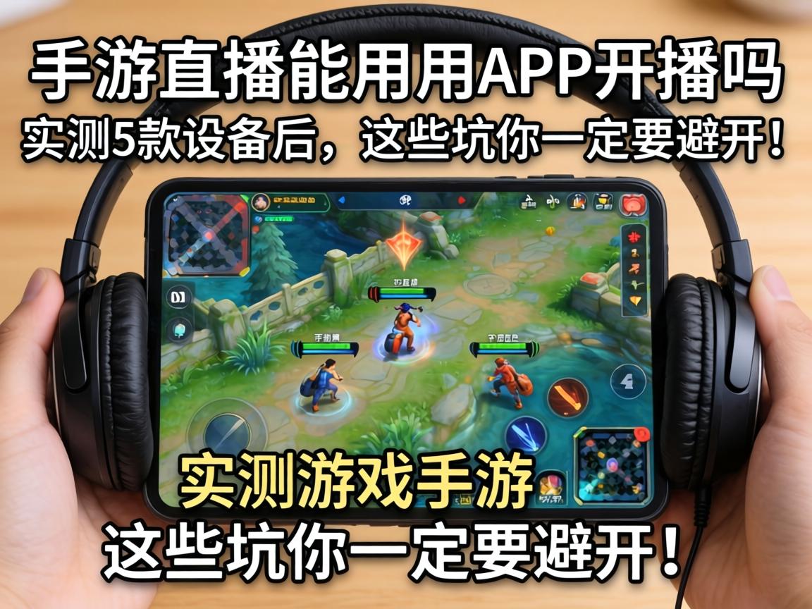 手游直播能用耳机开播吗