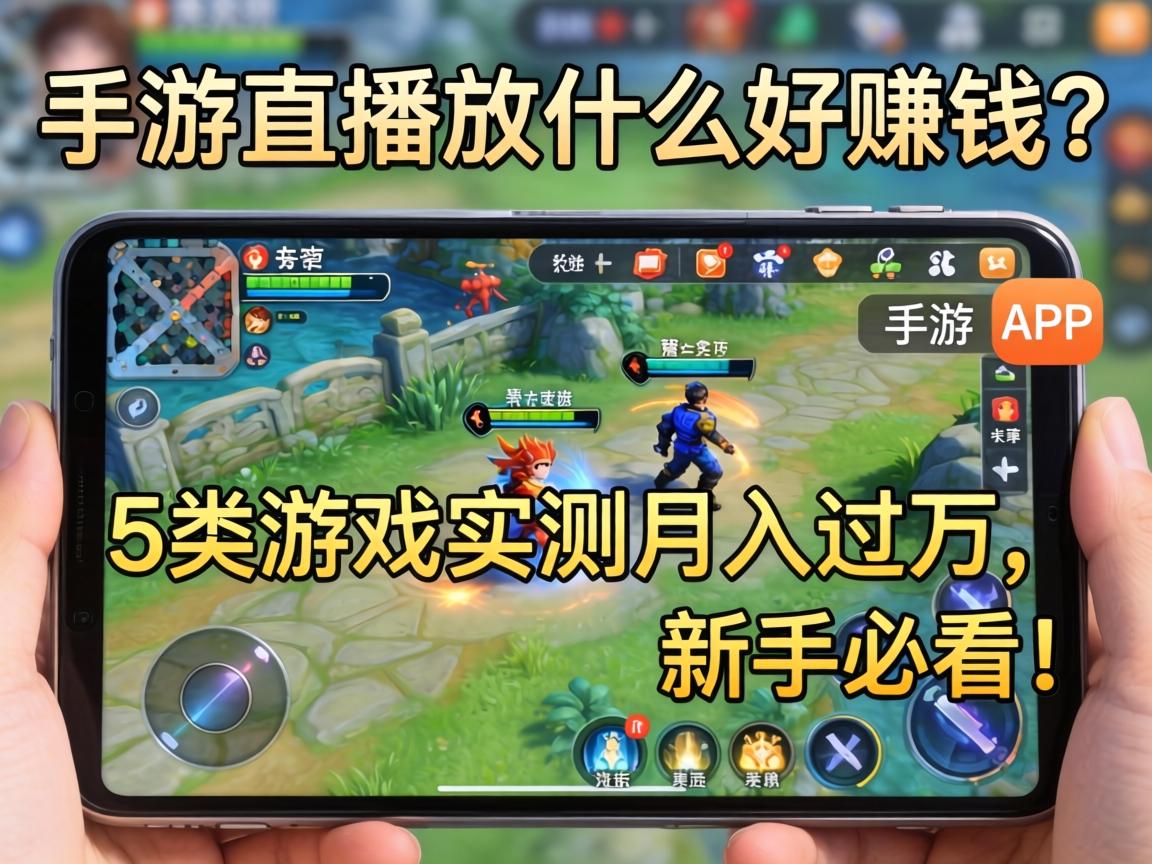 这5类游戏实测月入过万