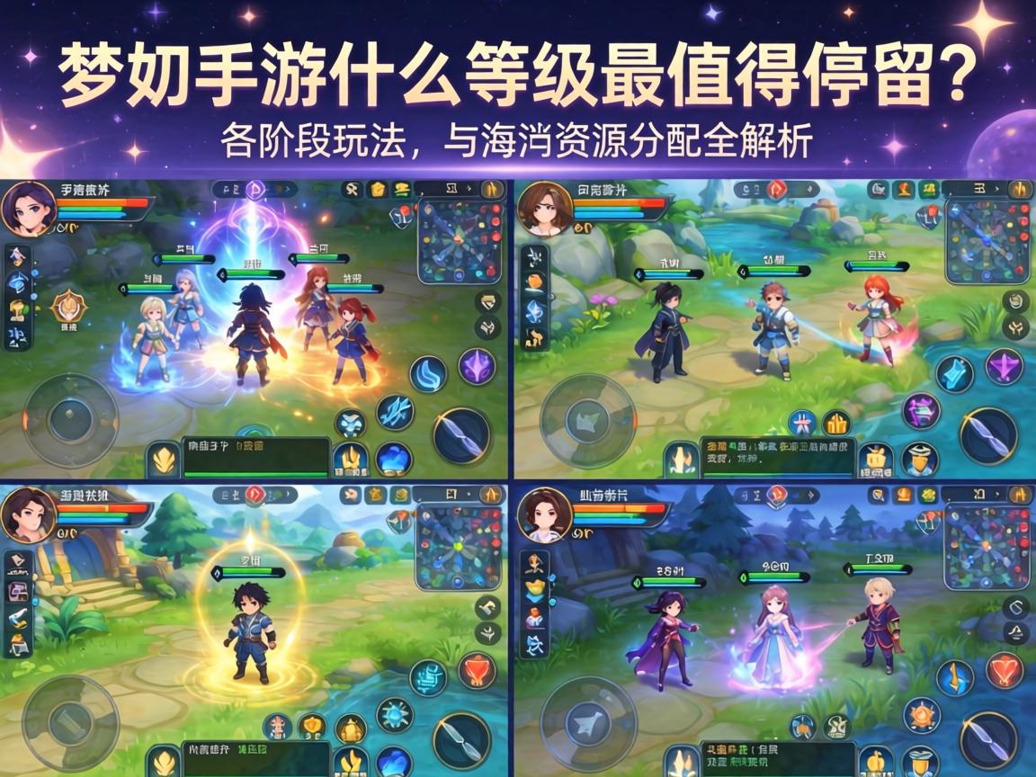 梦幻手游什么等级最值得停留