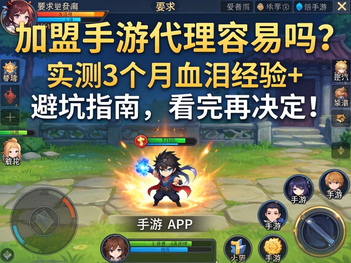 加盟手游代理容易吗