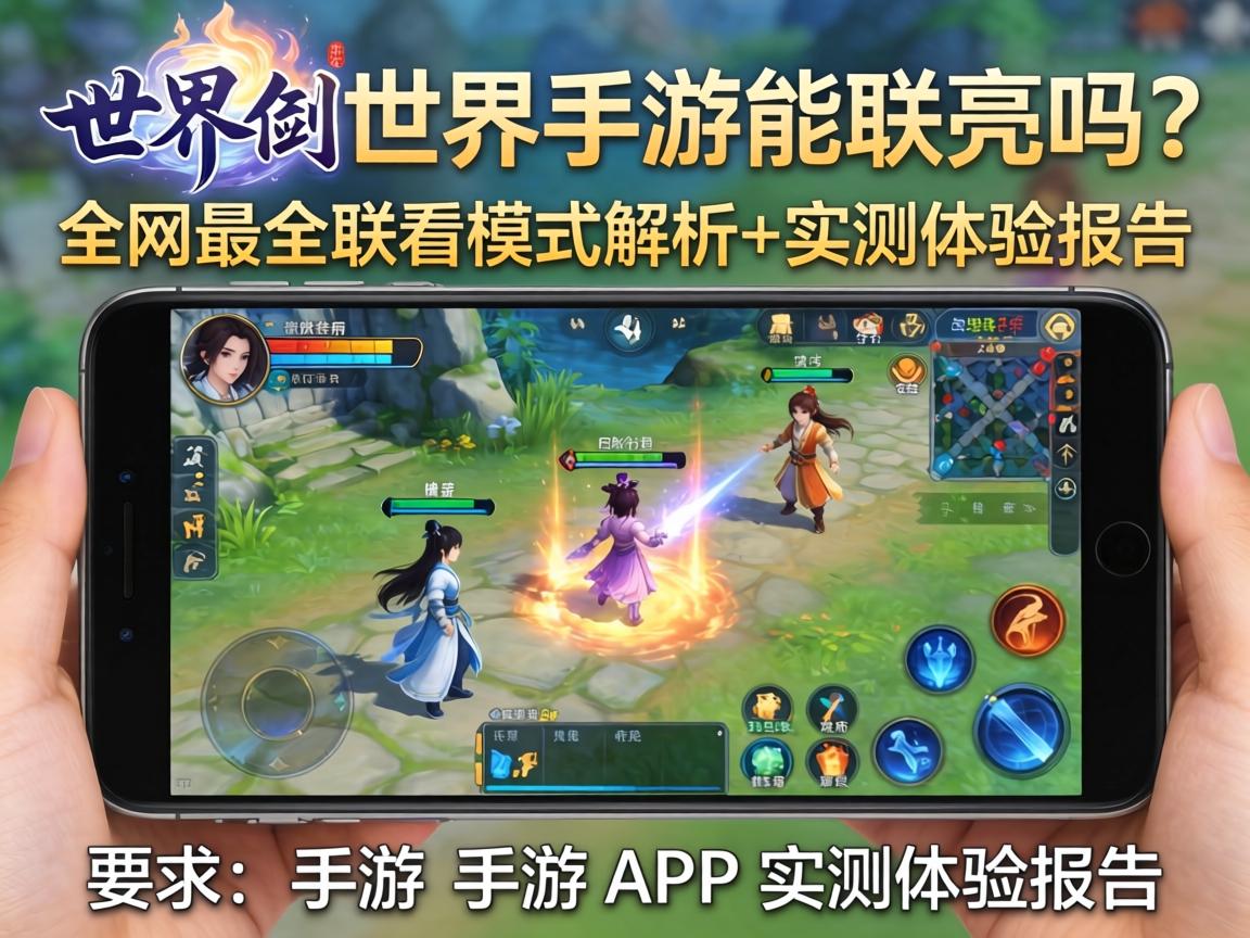 仙剑世界手游能联机吗