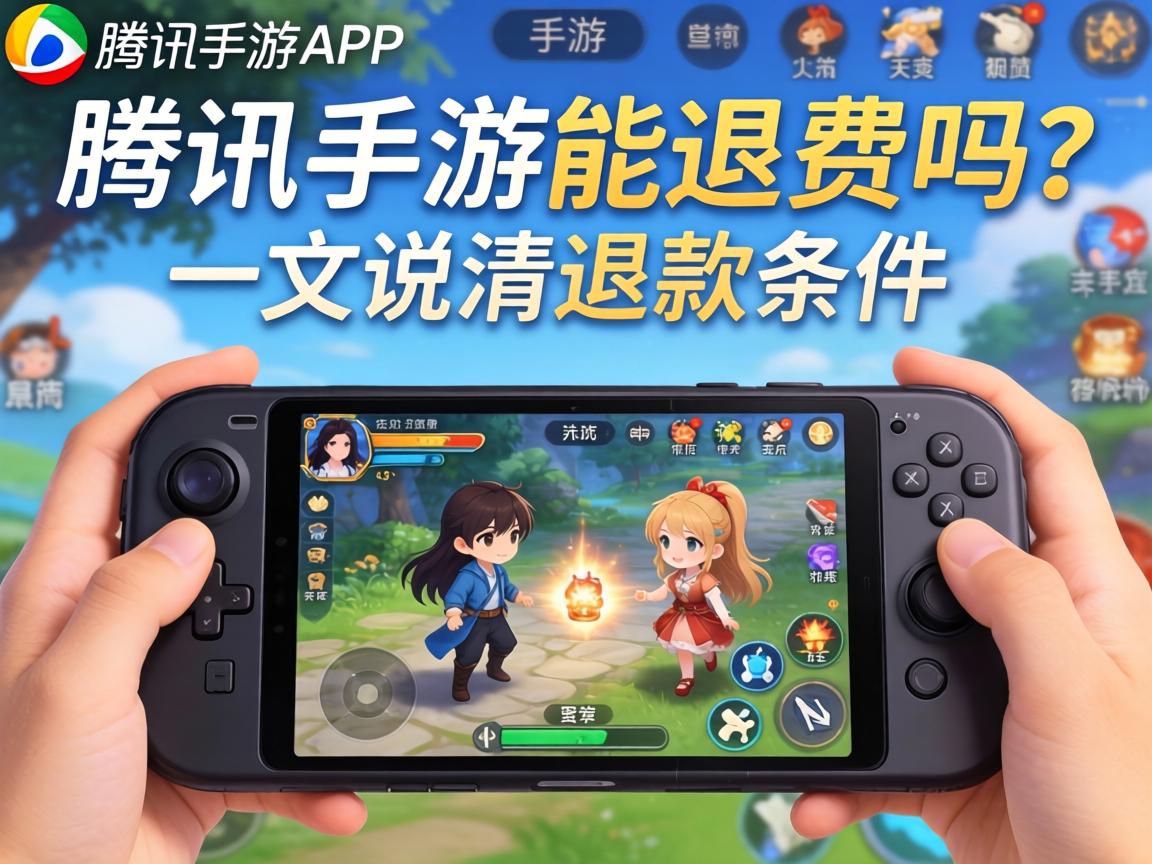 腾讯手游能退费吗