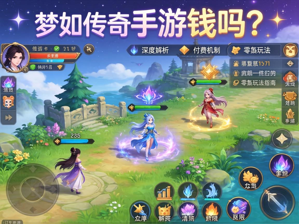 深度解析游戏付费机制与零氪玩法指南