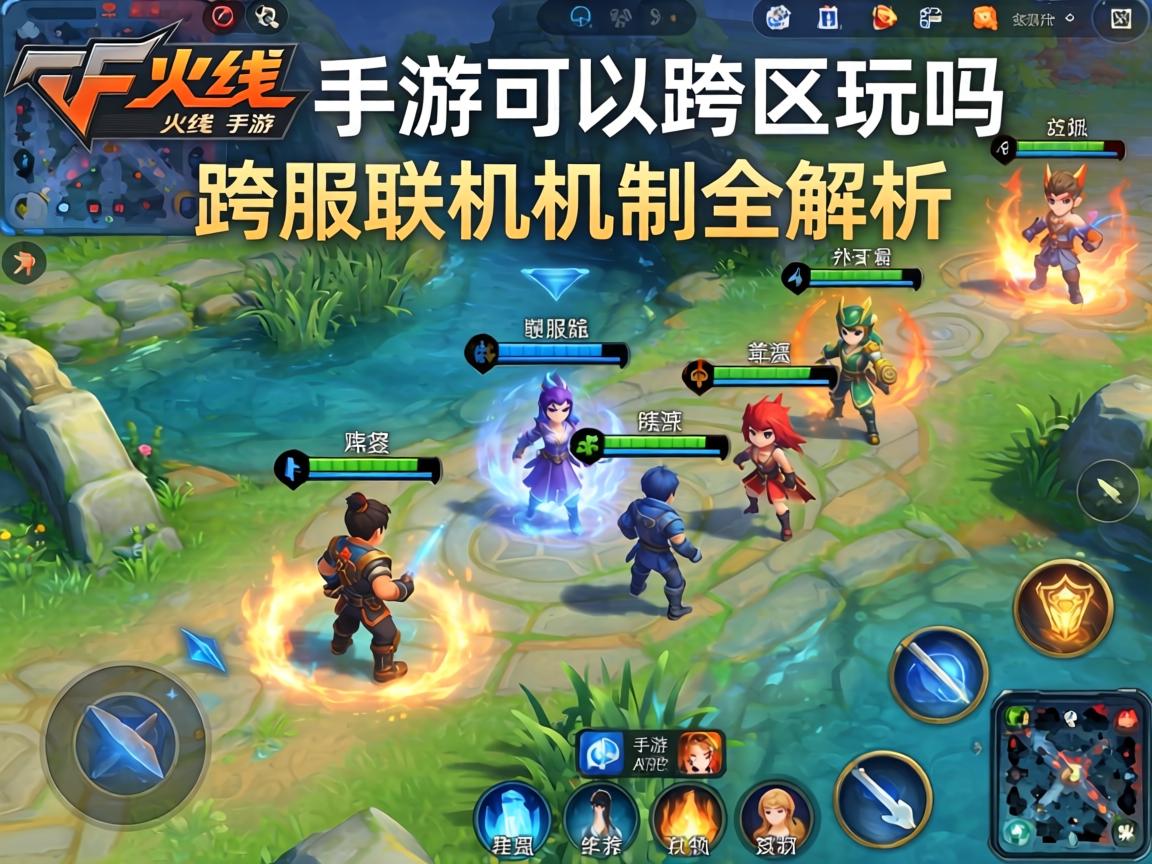 火线手游可以跨区玩吗