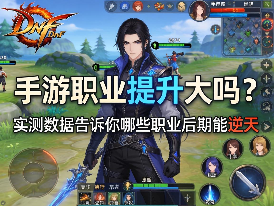 实测数据告诉你哪些职业后期能逆天