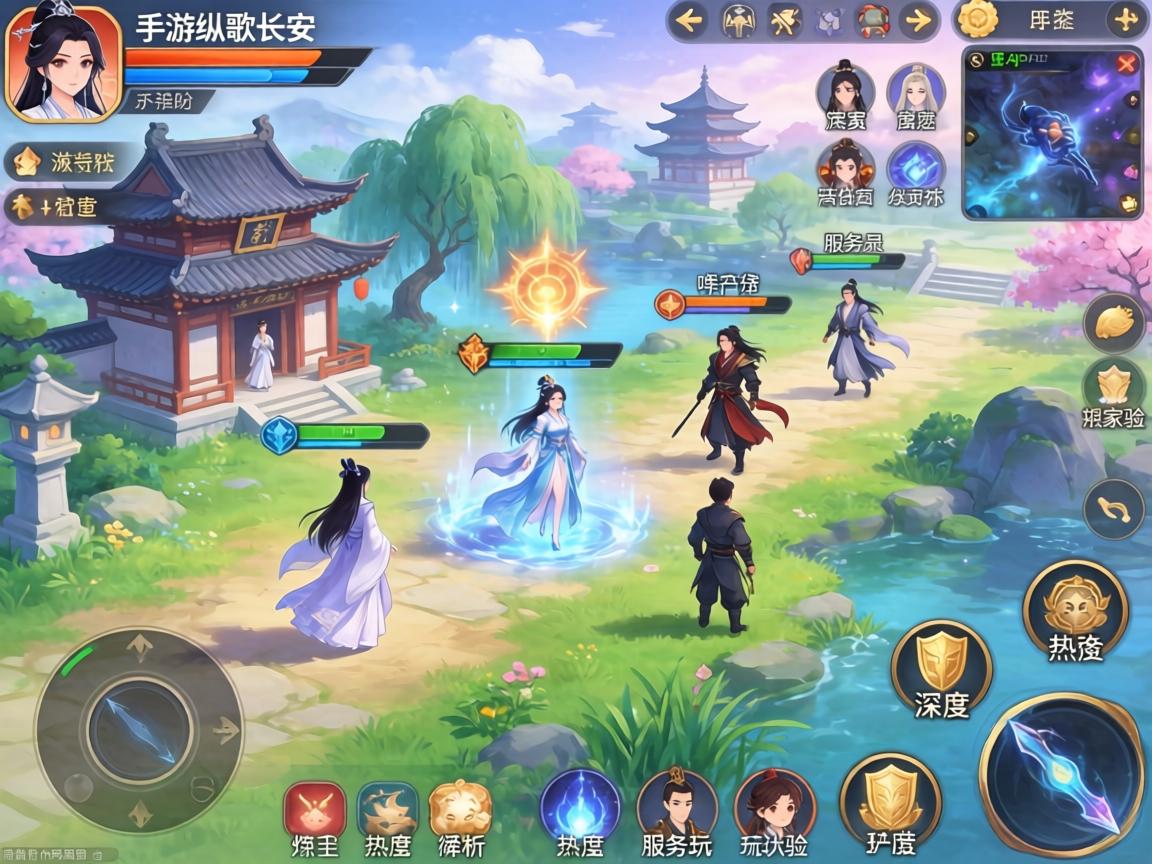 梦幻手游纵歌长安人多吗？深度解析服务器热度与玩家体验