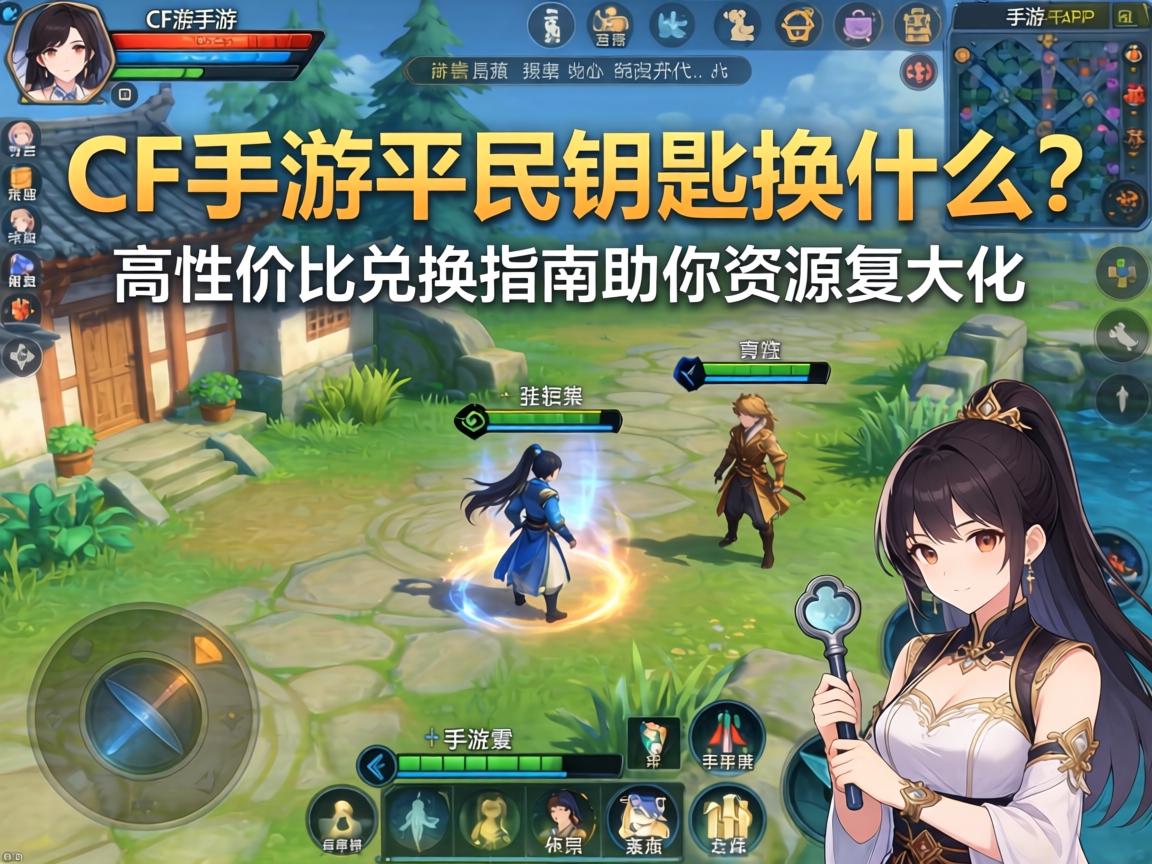 CF手游平民钥匙换什么？高性价比兑换指南助你资源最大化