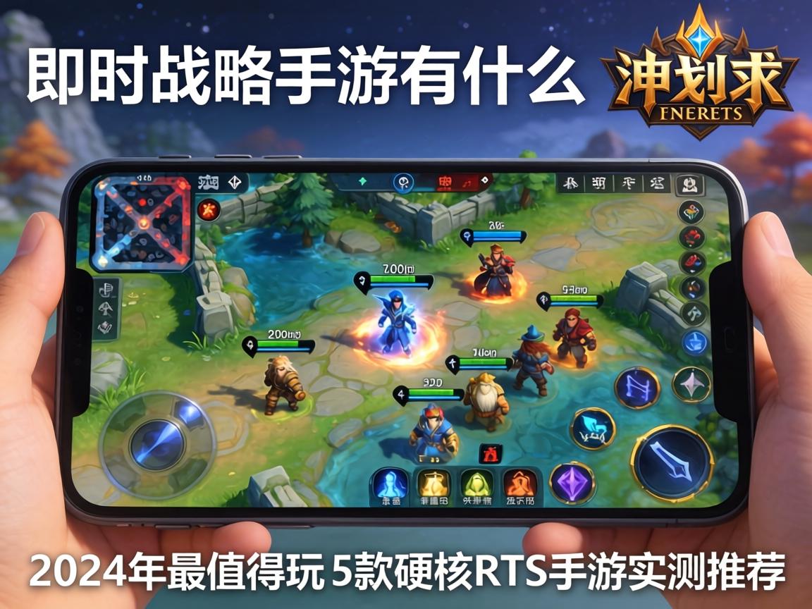 2024年最值得玩的5款硬核RTS手游实测推荐