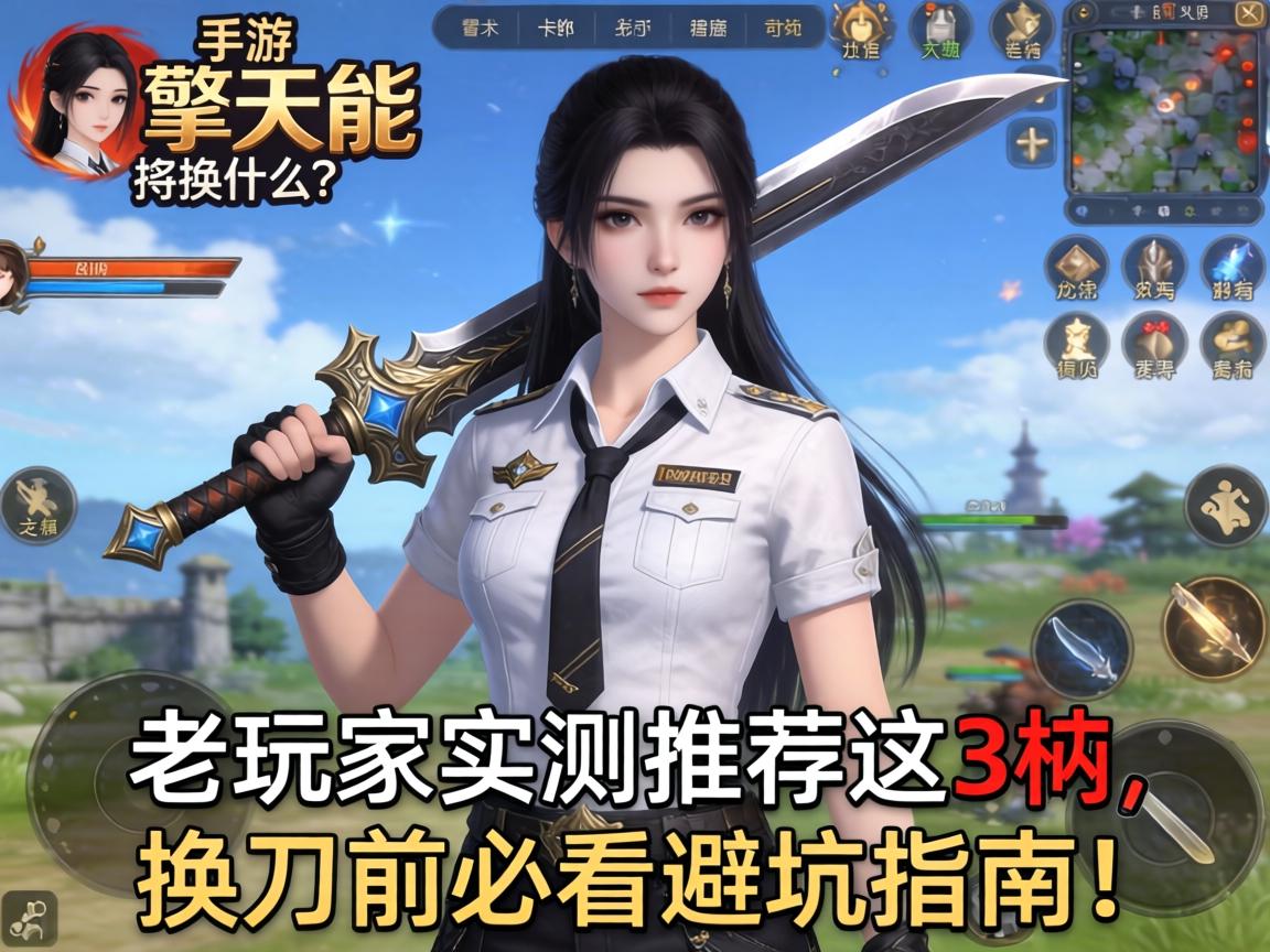 手游擎天能换成什么刀