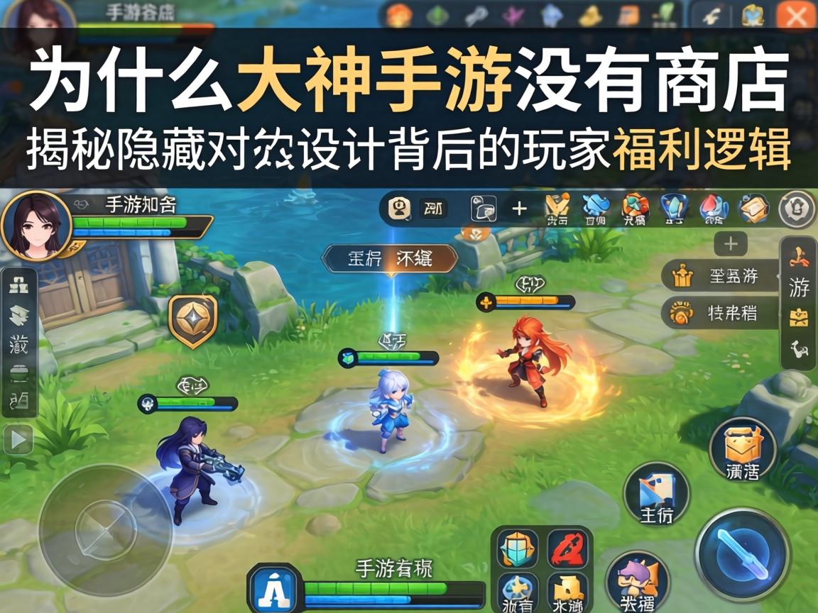 为什么大神手游没有商店？揭秘隐藏设计背后的玩家福利逻辑