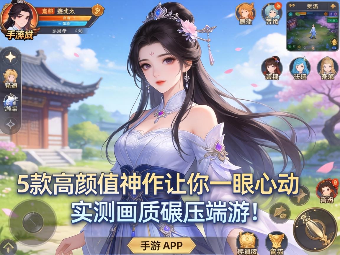 有什么画风好点的手游？这5款高颜值神作让你一眼心动，实测画质碾压端游！