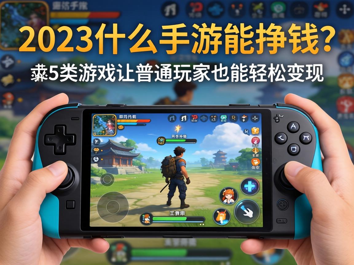 2023什么手游能挣钱？这5类游戏让普通玩家也能轻松变现