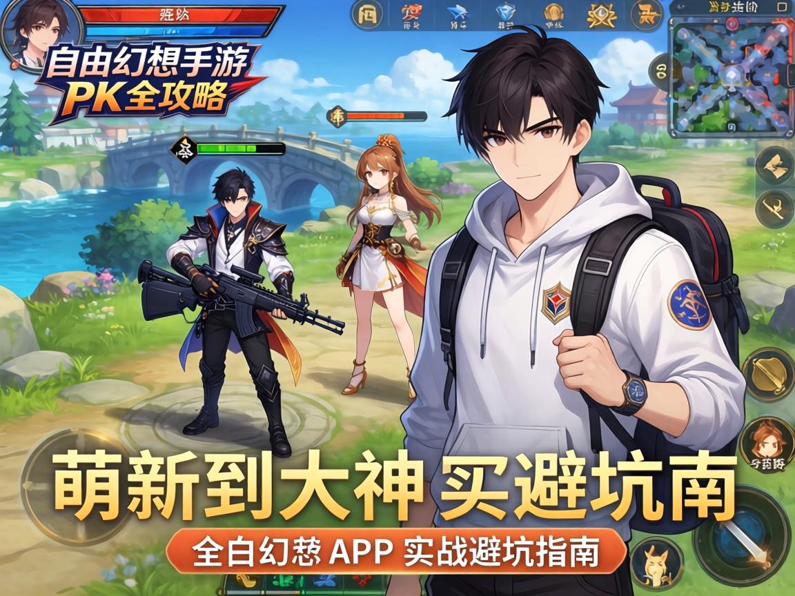 自由幻想手游PK全攻略，从萌新到大神的实战避坑指南