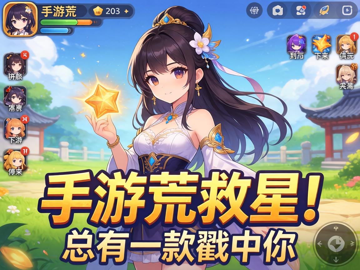 手游荒救星！这5款好玩到停不下来的手游，总有一款戳中你